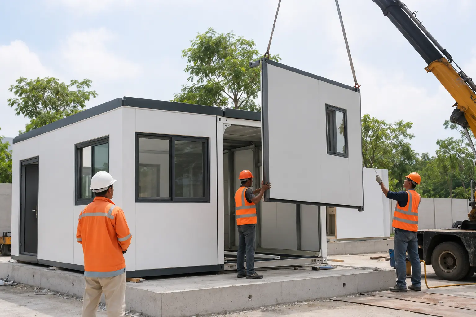 Layanan Modular dan Prefabricated Building PT Tritek Energi Indonesia