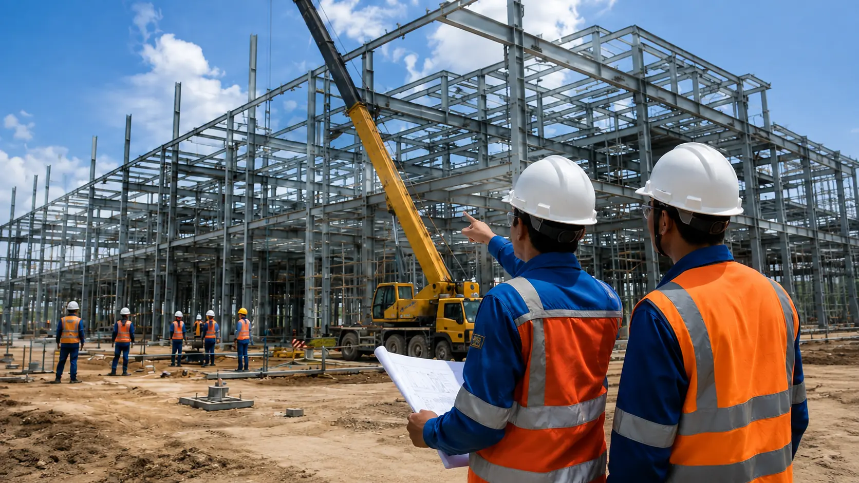 Proyek konstruksi industri PT Tritek Energi Indonesia